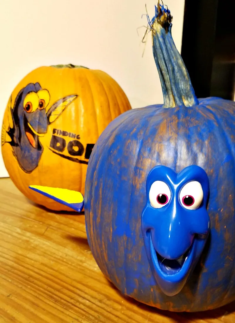 Finding Dory Pumpkin Carving Like a BOSS #FindingDoryBluray