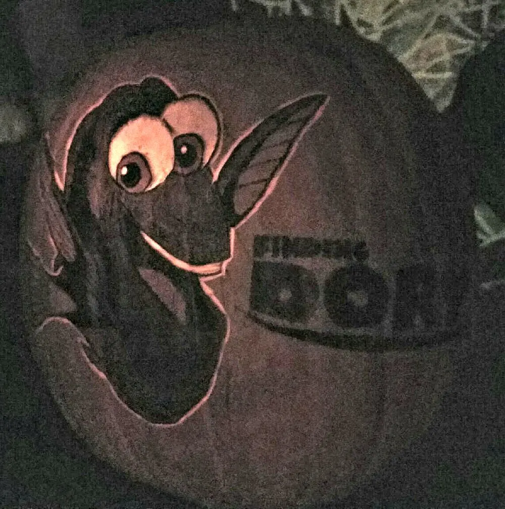 Finding Dory Pumpkin Carving Like a BOSS #FindingDoryBluray