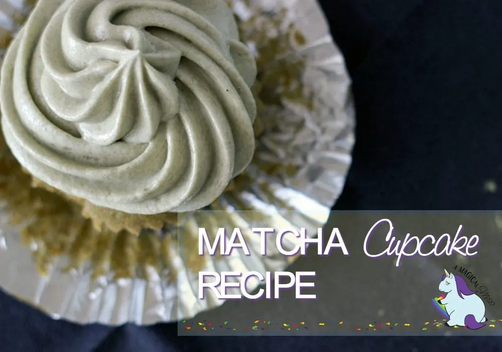 Green Tea Matcha Cupcake Recipe with Matcha Frosting