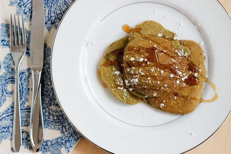 Matcha Green Tea Pancakes Recipe