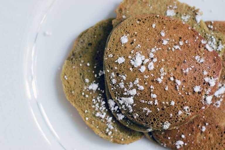 Matcha Green Tea Pancakes Recipe