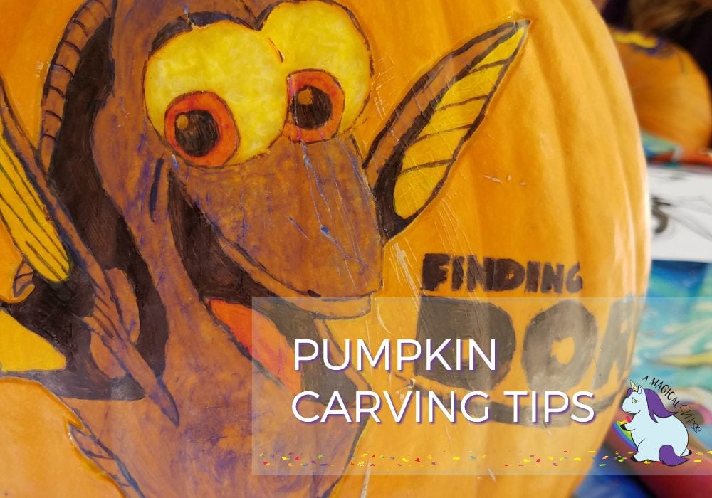 Finding Dory Pumpkin Carving Like a BOSS #FindingDoryBluray