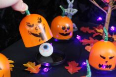 DIY Trick or Treat Game - Mini Pumpkin Surprise