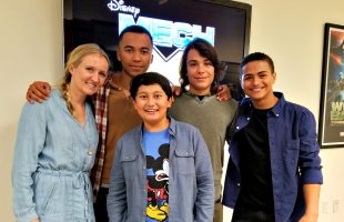 Awesome New Addition to Disney XD Shows - MECH-X4 Cast Interviews #MECHX4Event