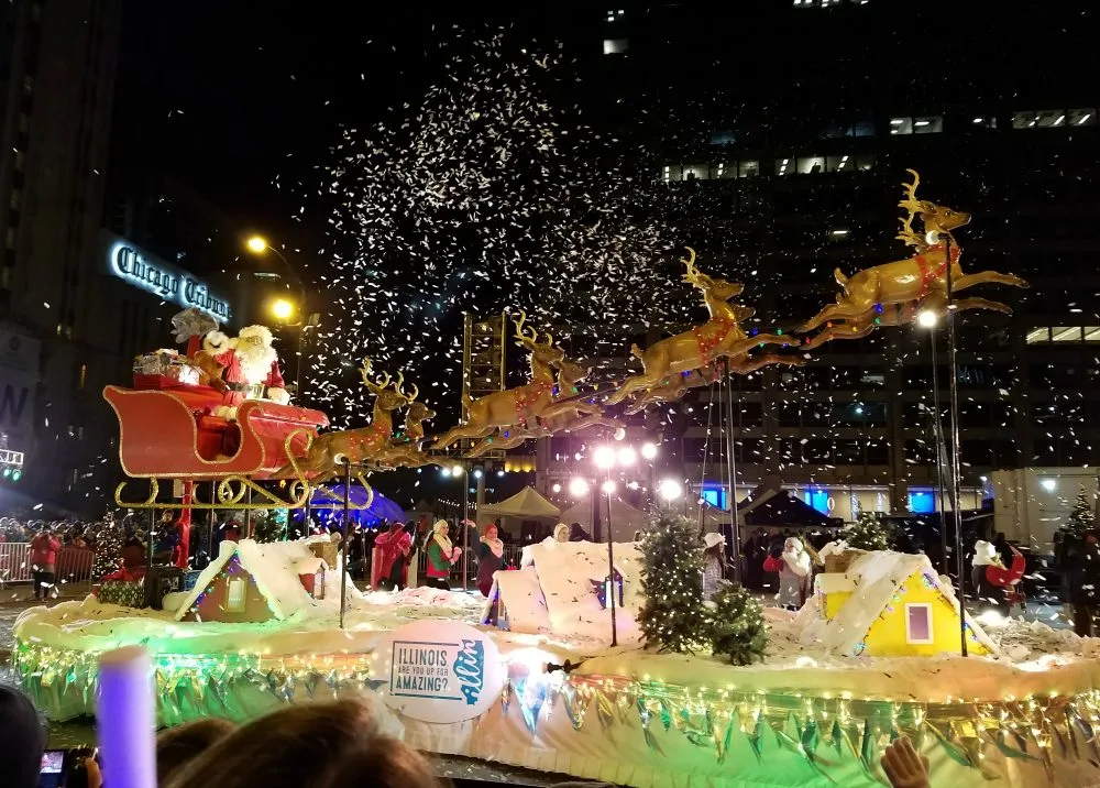 All the Best Parts of the Lights Festival in Chicago - Magnificent Mile 25th Anniversary Lights Festival #BMOLF #LightsFestival AD