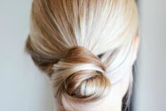 How to Get Silky Smooth Hair for an Updo