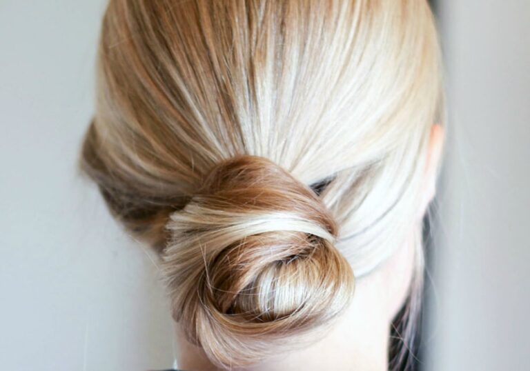 How to Get Silky Smooth Hair for an Updo