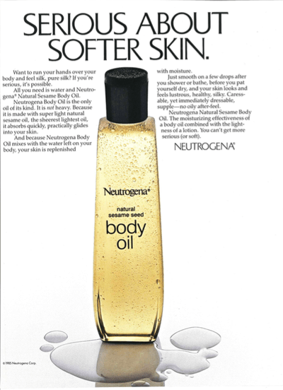 Skin care in winter is easy with Neutrogena #BodyOil #IC AD