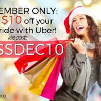 Uber coupon code save $10 on your first ride this December!