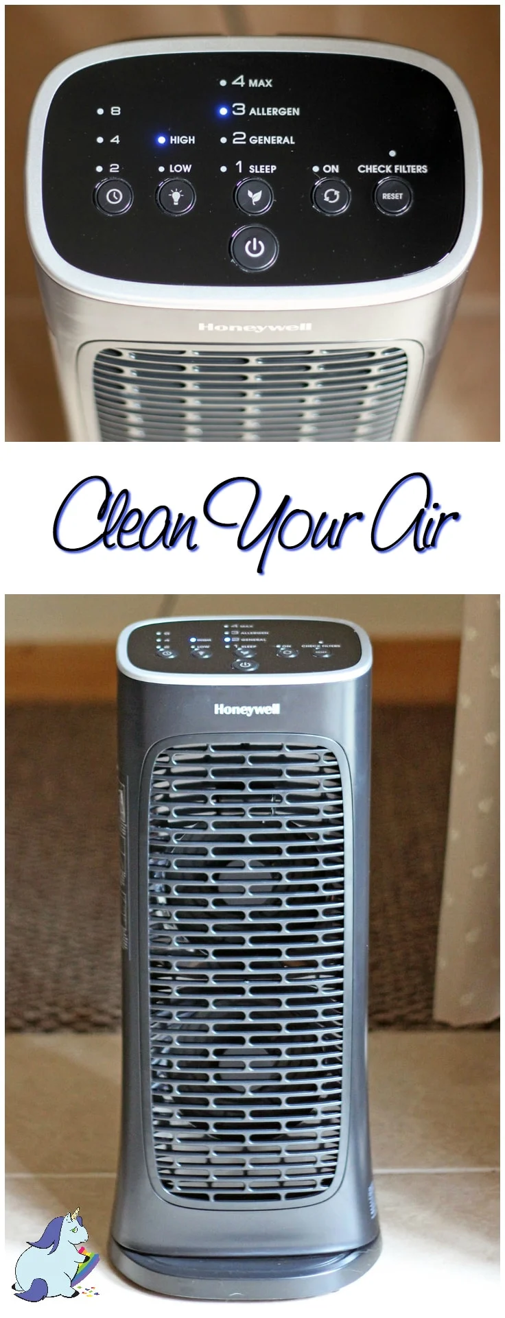 Honeywell home air cleaner unit. 