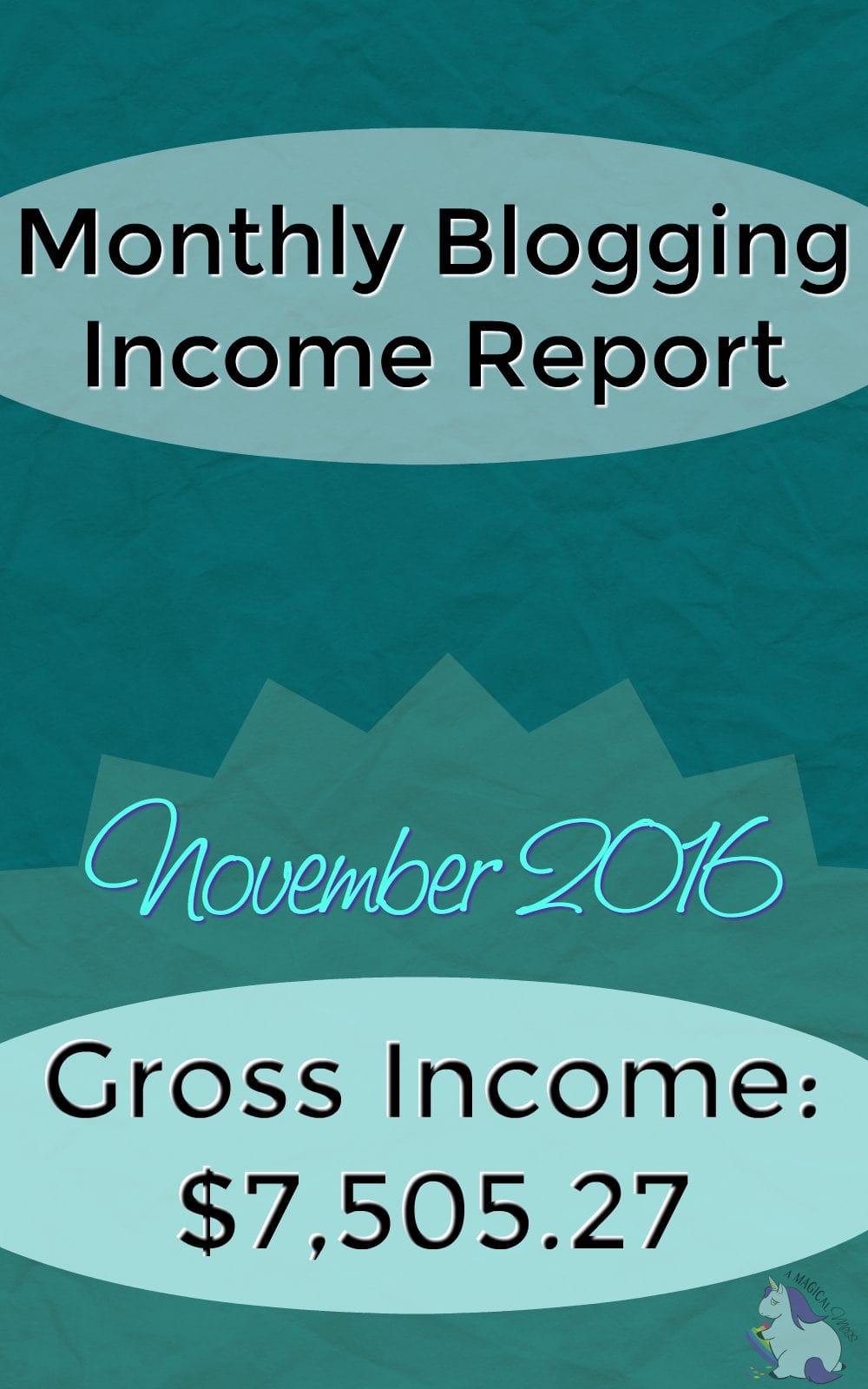 Monthly Blog Income Report - November 2016
