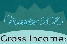 Monthly Blog Income Report - November 2016