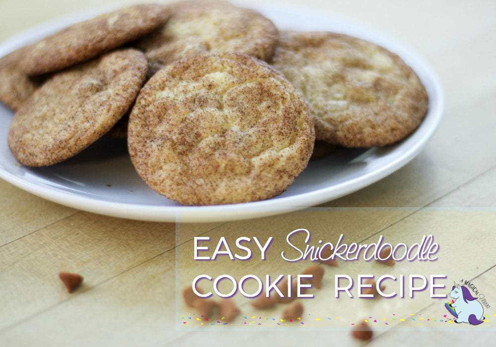 Easy snickerdoodle cookies recipe