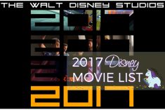 2017 List of Disney Movies