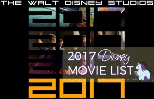2017 List of Disney Movies