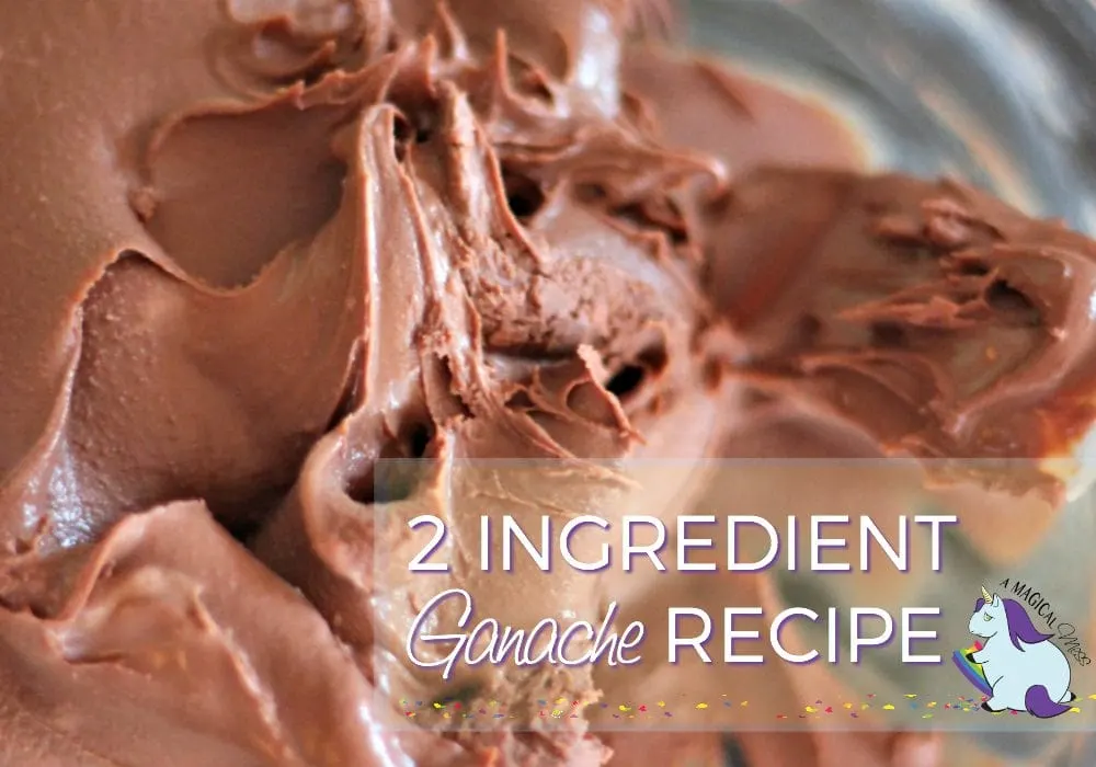Super successful 2 ingredient chocolate ganache recipes - white and chocolate frosting and/or filling. So yummy!