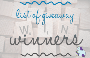 A Magical Mess Giveaway Winner List
