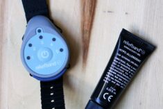 Reliefband device to help fight nausea from morning sickness and motion sickness
