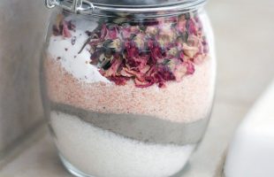 Rose Petal Bath Soak - DIY Tub Tea Bags