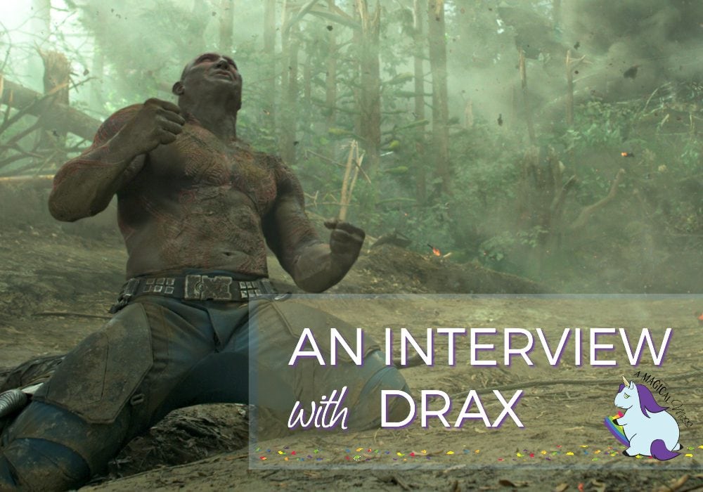 Dave Bautista Interview as Drax on set of Guardians of the Galaxy Vol. 2