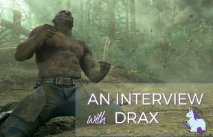Dave Bautista Interview as Drax on set of Guardians of the Galaxy Vol. 2