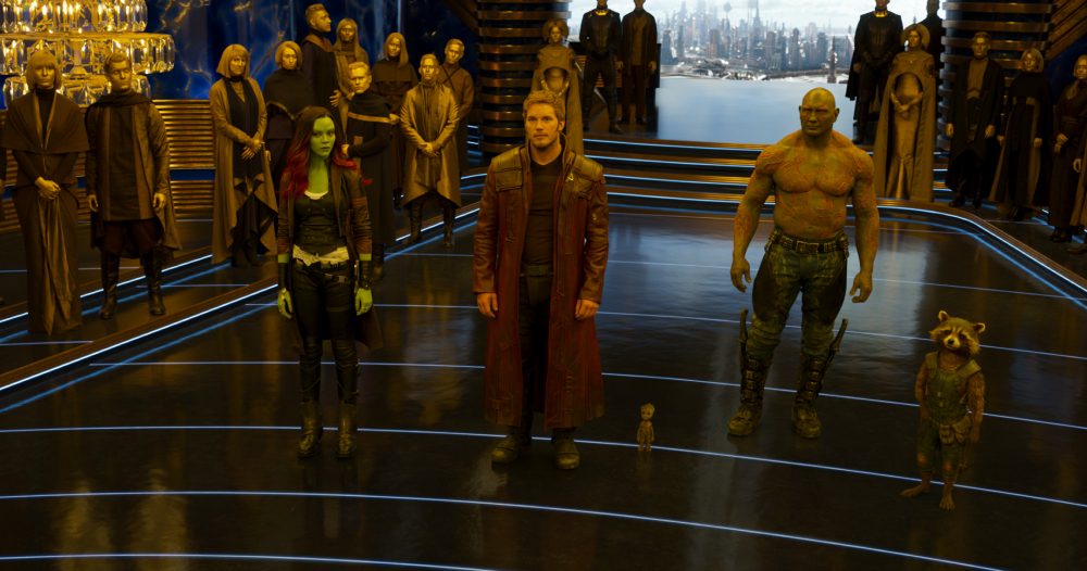 How To Hold Baby Groot On the Set of Guardians of the Galaxy Vol. 2
