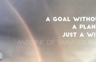 A goal without a plan is just a wish.