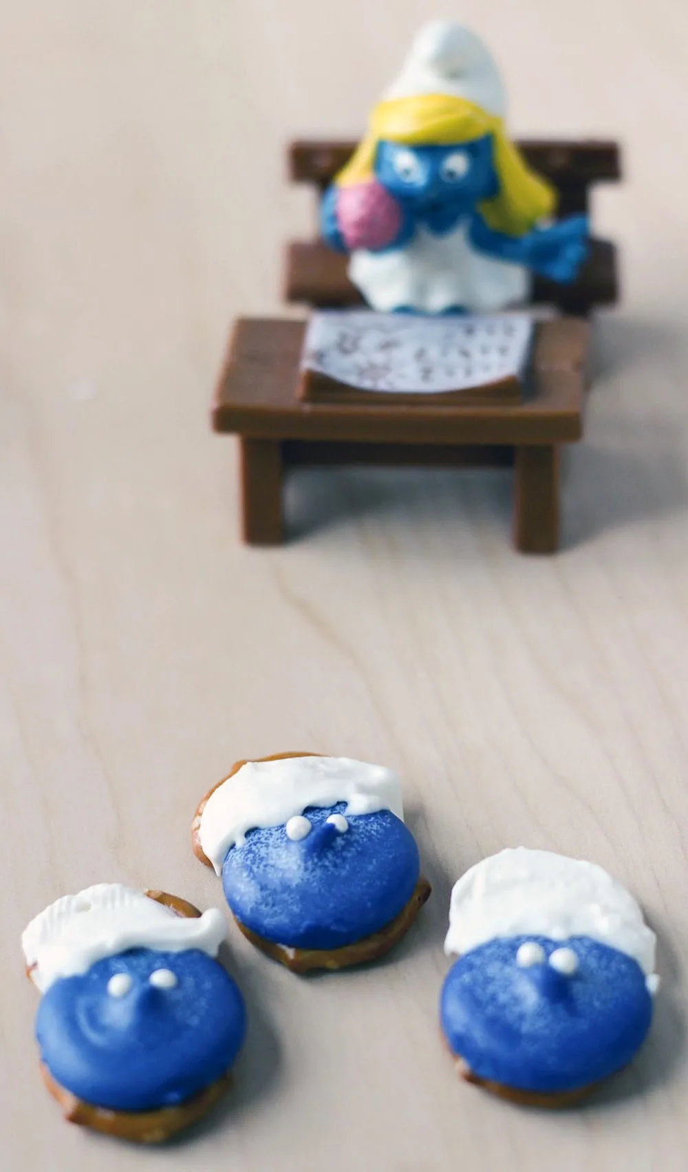 DIY: SMURF (TUTORIAL) BISCUIT- COLD PORCELAIN - #luprestes 