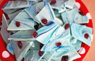 Smurfberry Bark Recipe for The Smurfs New Movie