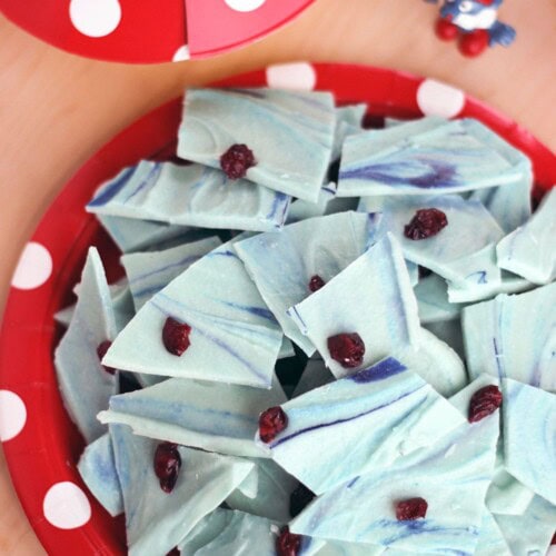 Smurfberry Bark Recipe for The Smurfs New Movie