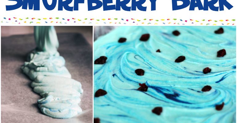 Smurfberry Bark Recipe