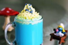 Vanilla Smurfette Blue Drink Recipe for Smurf Fans