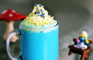 Vanilla Smurfette Blue Drink Recipe for Smurf Fans