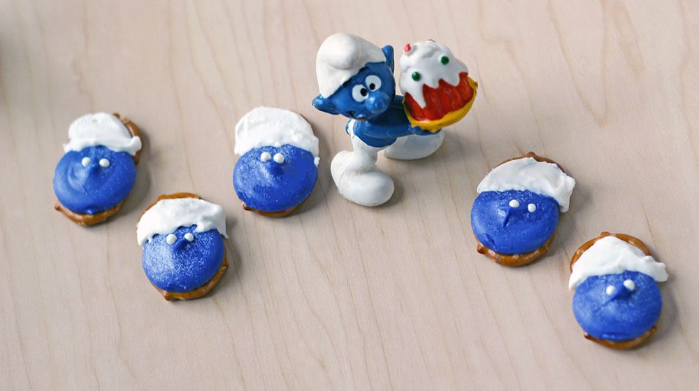 Smurfs Pretzel Candy Recipe