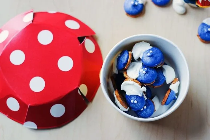 Smurfs Pretzel Candy Recipe