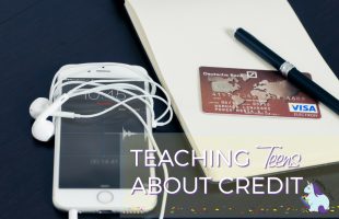 Empower Teenagers to be Financially Responsible with this Simple Visual #creditsesame #shopshare #financial AD