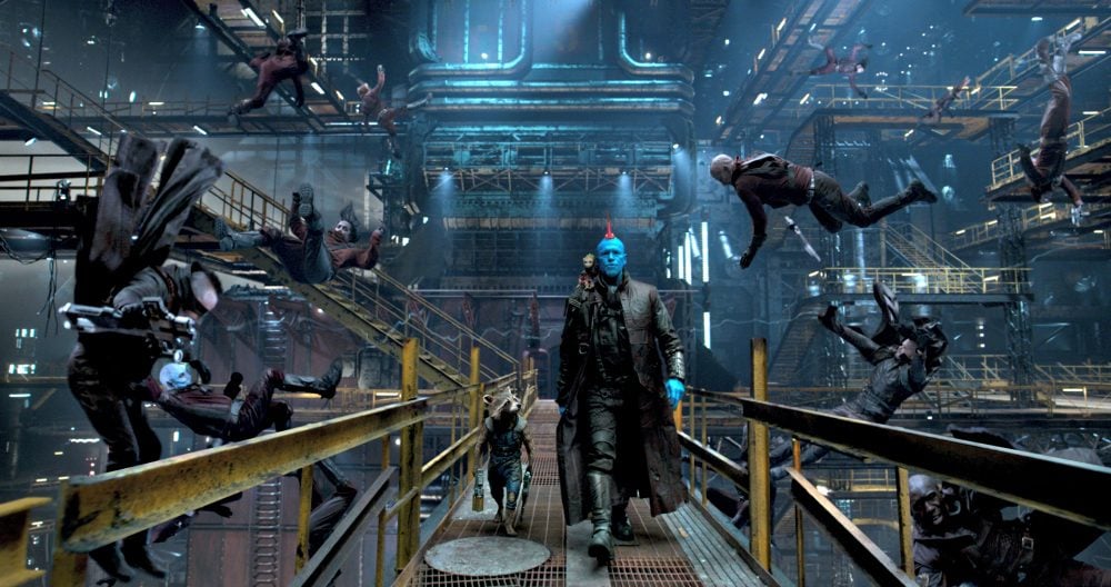 Silly Michael Rooker Interview as Yondu on set of Guardians of the Galaxy Vol. 2