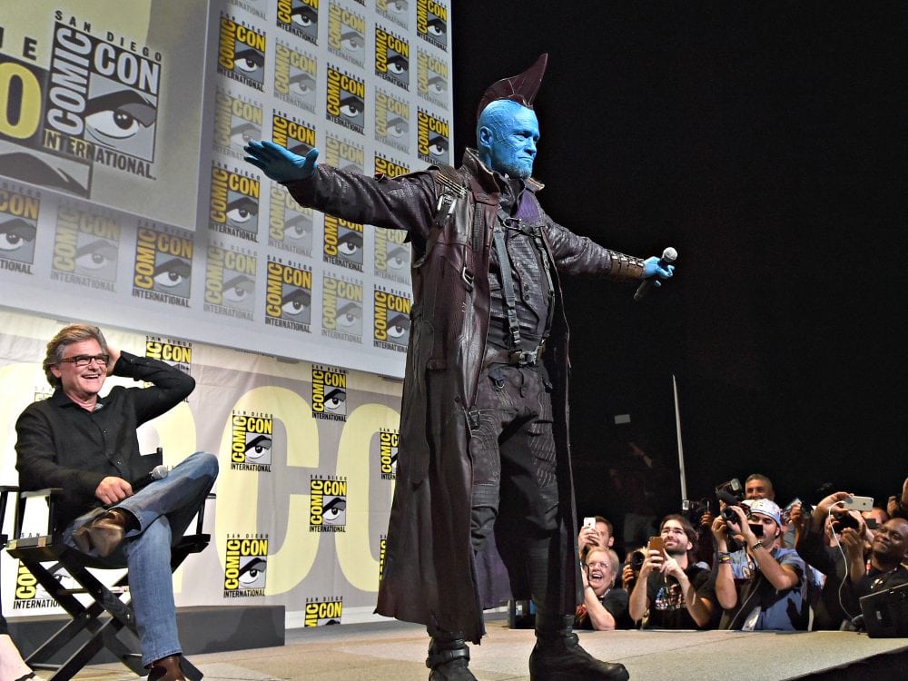 Silly Michael Rooker Interview as Yondu on set of Guardians of the Galaxy Vol. 2