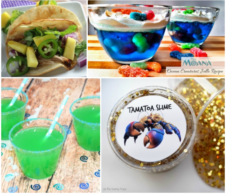 Moana Crafts and Recipes for the Best Movie Night