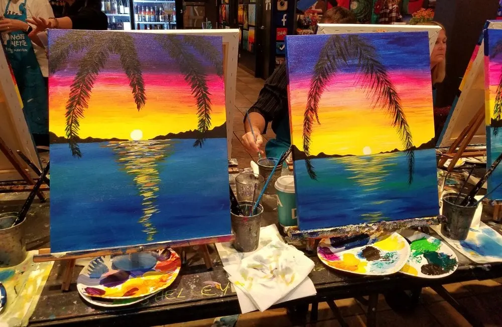 25+ Sip and Paint Ideas for a Fun Night in With Friends