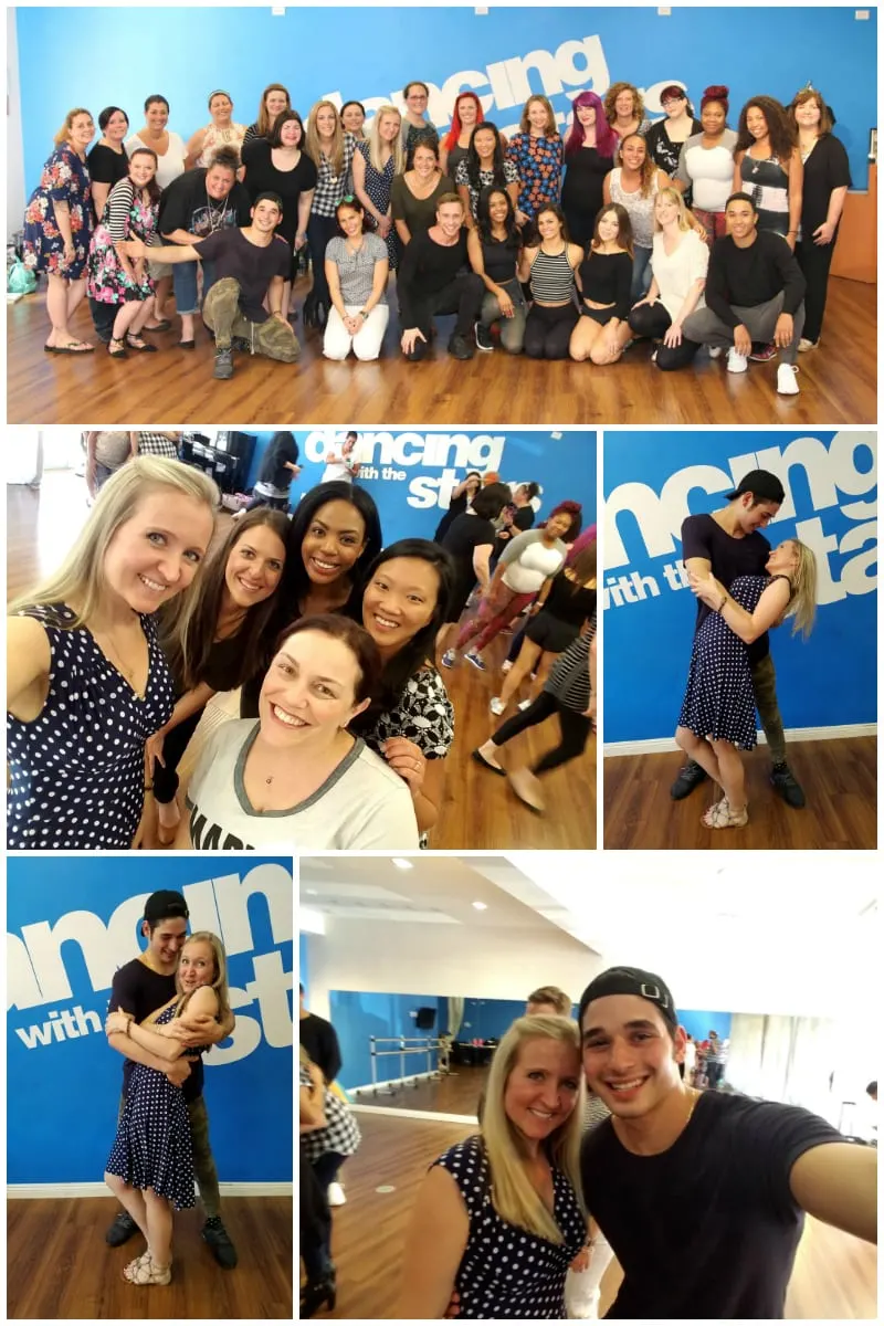 Bloggers get a Dance Lesson with Dancing with the Stars Troupe Members