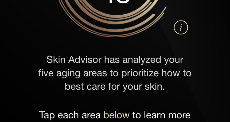 Skin Advisor Tool says my skin is 45 and I am only 38!