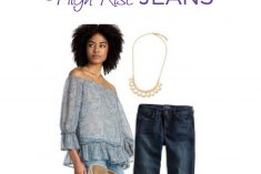 LADIES! Flattering Outfit Ideas and Where to Buy High Waisted Jeans