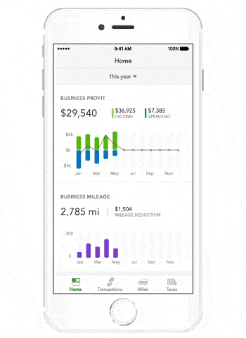 QuickBooks Self-Employed gives you estimated tax payments