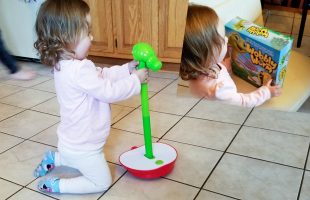 Get the Whole Faming Laughing and Moving with the Wobbly Worm Game