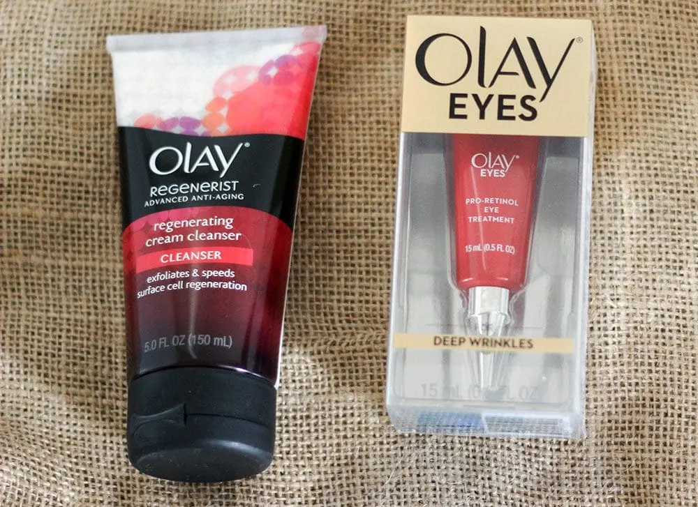 Olay Regenerist products to help fight aging skin problems