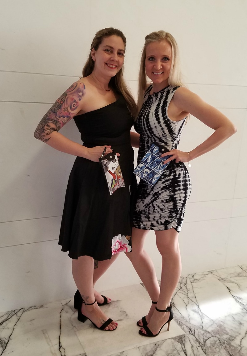 Tessa Smith and Shelley VanWitzenburg at the Guardians of the Galaxy Vol. 2 Premiere.