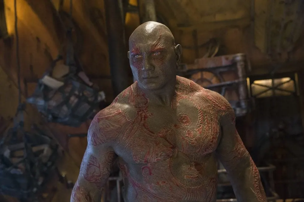 Guardians Of The Galaxy Vol. 2. Drax (Dave Bautista) Ph: Chuck Zlotnick ©Marvel Studios 2017.