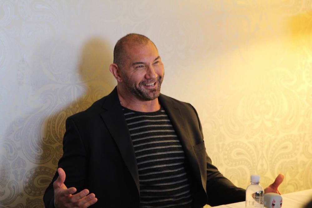 Dave Bautista Doesn't Think He's Funny and Didn't Like the Script for Drax