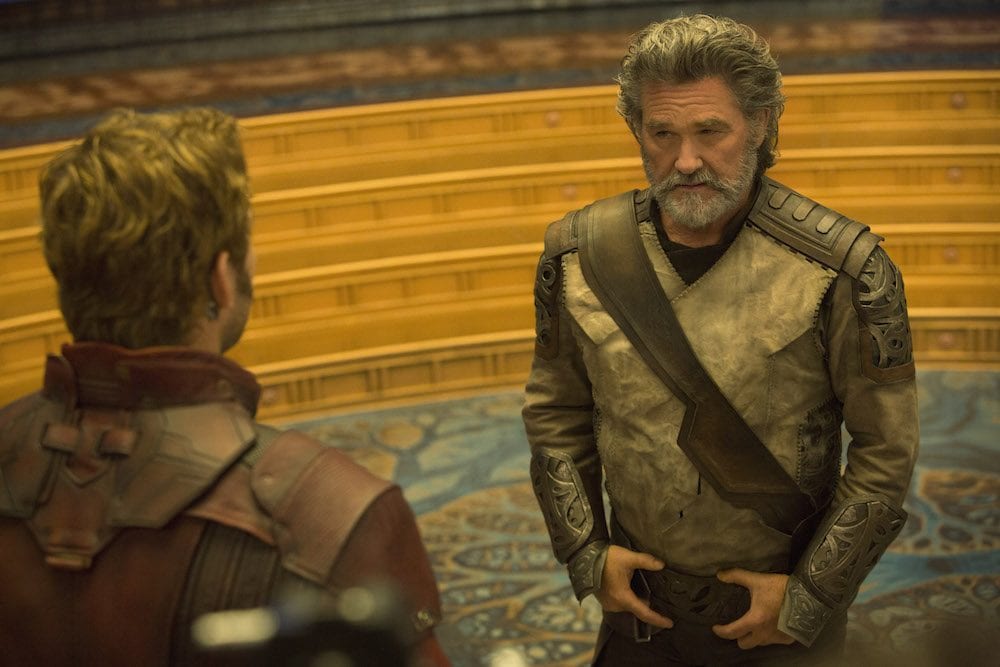 Kurt Russell As Ego In Guardians Of The Galaxy Vol 2 A Magical Mess